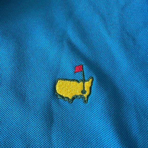 Masters Augusta National Blue Polo Shirt - Picture 2 of 4